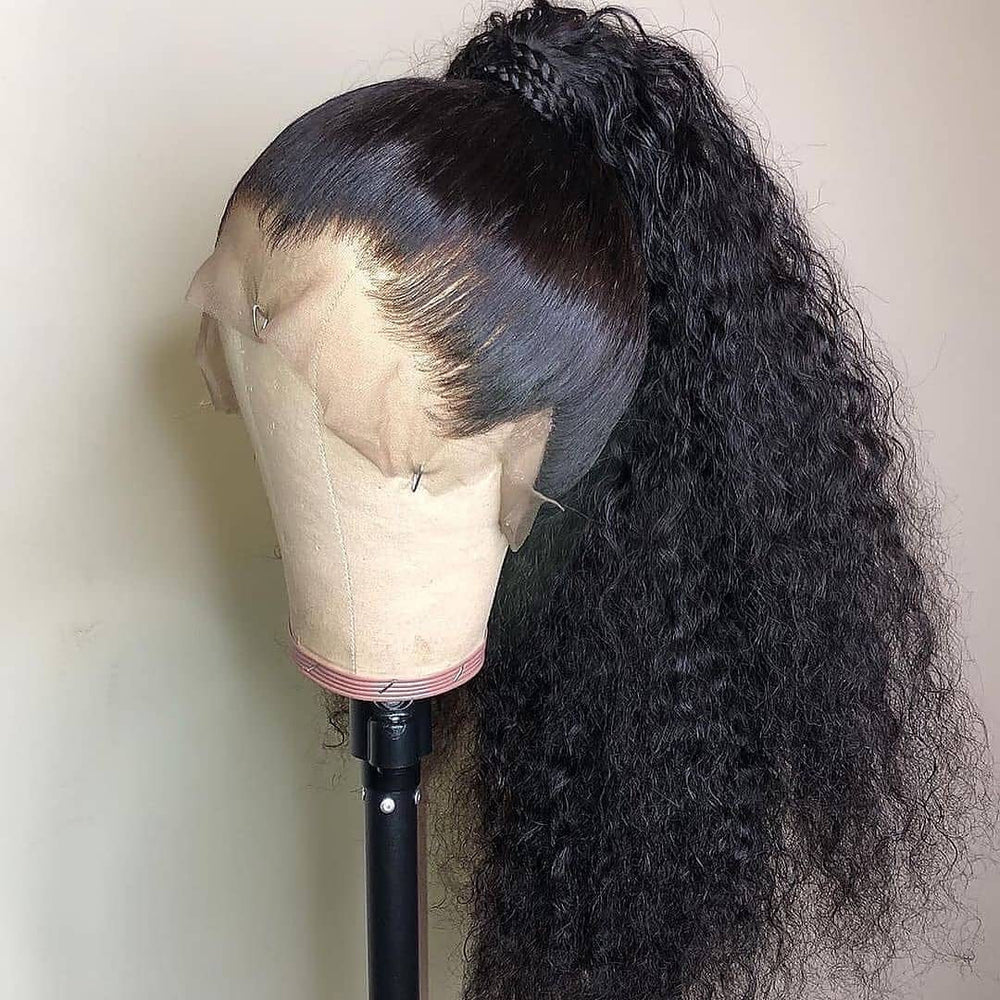 
            
                Load image into Gallery viewer, Full Lace Wig Deep Curly Style Human Hair
            
        