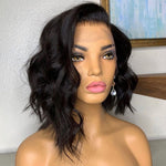Invisible Knots + Bleached Knots Lace Frontal Human Hair Wig Body Wave Hair
