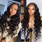 HD Swiss Lace 5x5 Lace Closure Wig Loose Wave Style