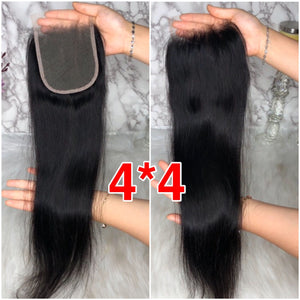 
            
                Load image into Gallery viewer, Transparent Lace Straight And Body Wave Style 4*4 Lace Closure 5*5 Lce Closure 13*4 Lace Frontal
            
        