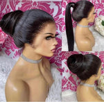 HD Glueless Lace Frontal 360 Human Hair Wigs Straight Style